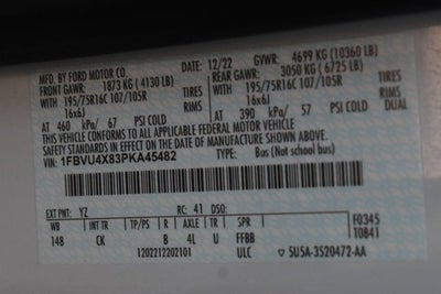 2023 Ford Transit-350 XLT