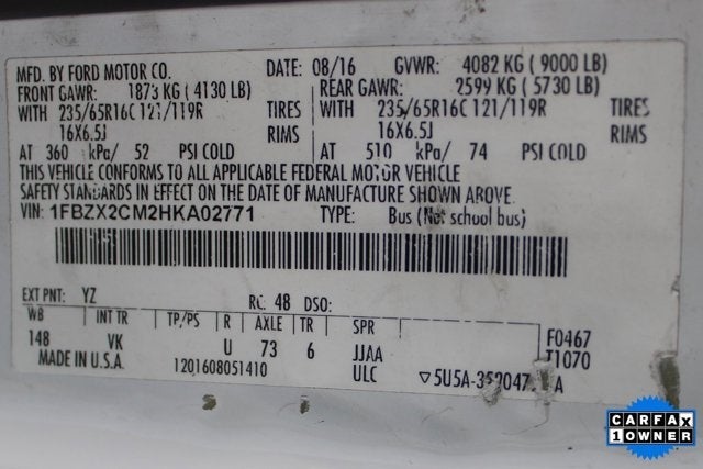 2017 Ford Transit-350 XL