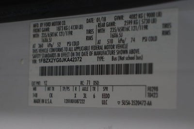 2018 Ford Transit-350 XLT