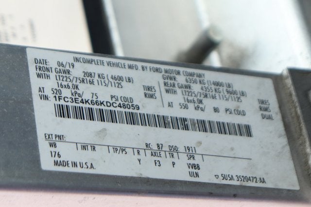 2019 Ford E-450SD Base
