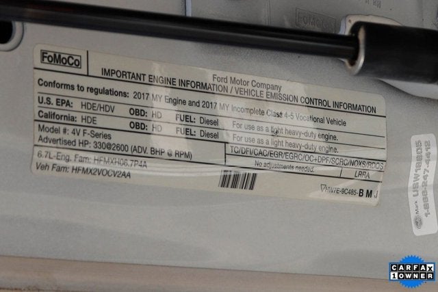 2017 Ford Super Duty F-450 DRW XL