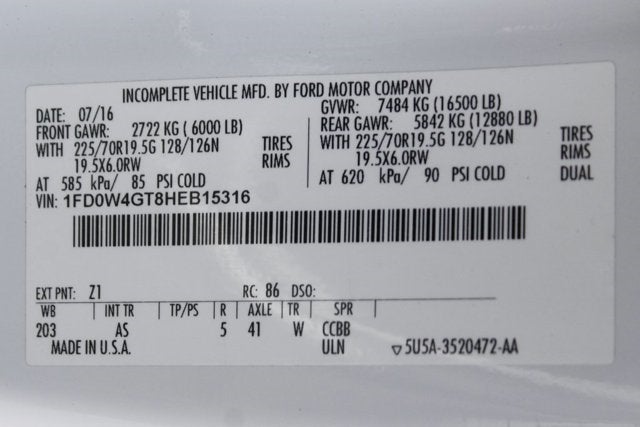 2017 Ford F-450SD XL