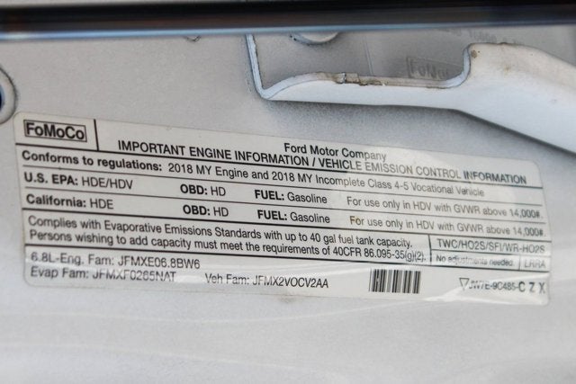 2018 Ford F-450SD XL