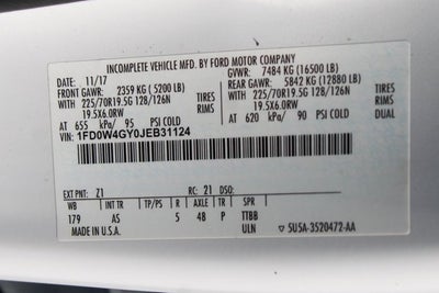 2018 Ford F-450SD XL