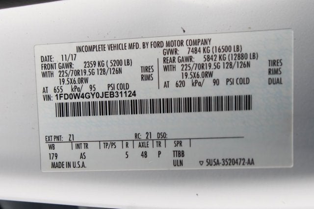 2018 Ford F-450SD XL