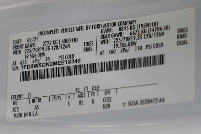 2021 Ford F-550SD XL