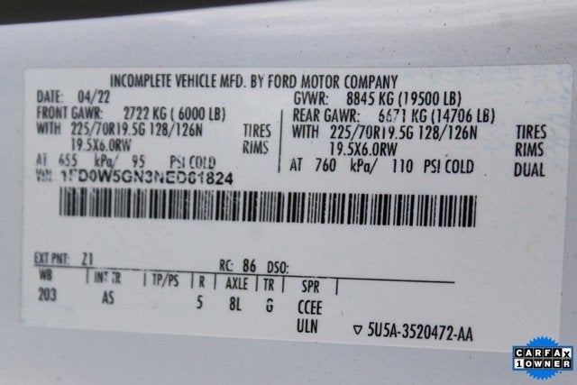 2022 Ford F-550SD XL