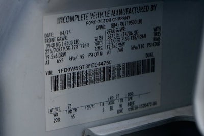 2015 Ford F-550SD XL