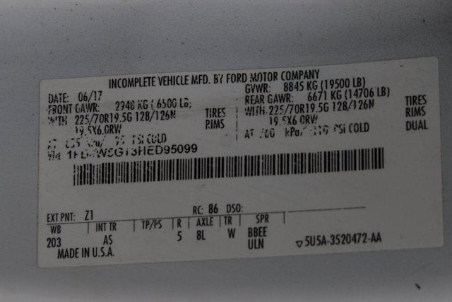 2017 Ford F-550SD XL