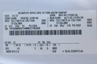 2021 Ford F-550SD XL
