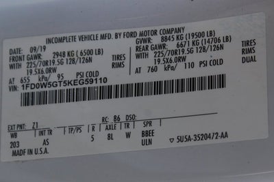 2019 Ford F-550SD XL