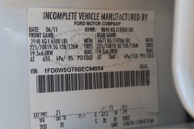 2011 Ford F-550SD XLT