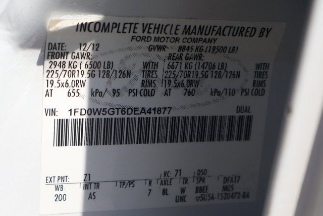 2013 Ford F-550SD XL