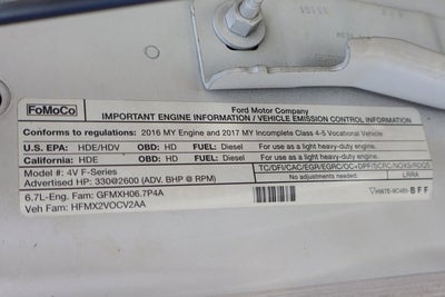 2017 Ford F-550SD XL