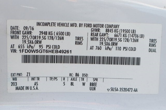 2017 Ford F-550SD XL