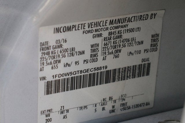 2016 Ford F-550SD XL