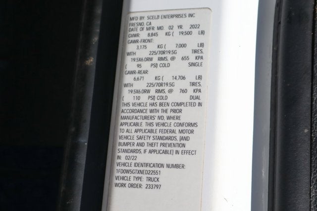 2022 Ford F-550SD XL