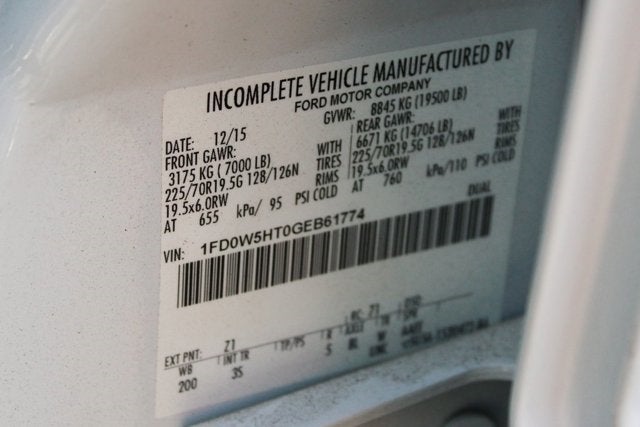 2016 Ford F-550SD XLT