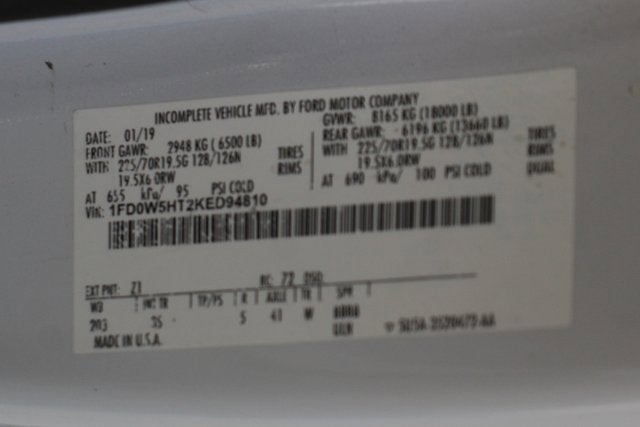 2019 Ford F-550SD XLT