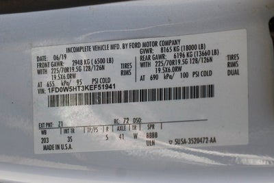 2019 Ford F-550SD XLT