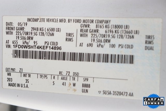 2019 Ford F-550SD XLT