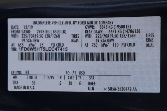 2020 Ford F-550SD XLT