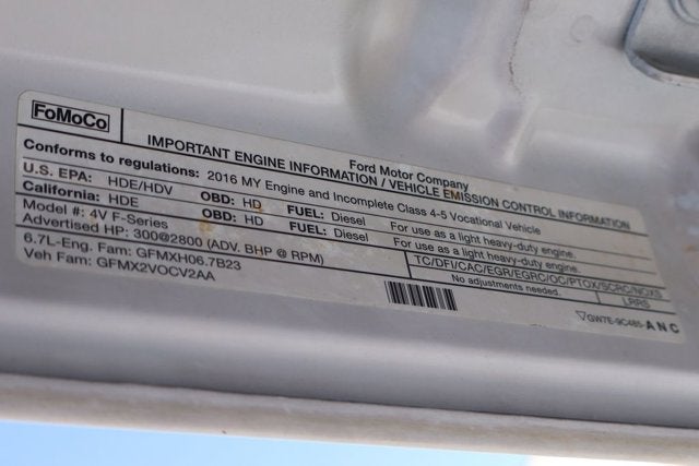 2016 Ford F-550SD XL