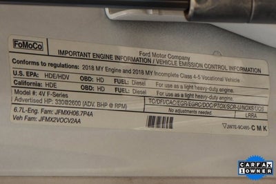 2018 Ford F-550SD XLT