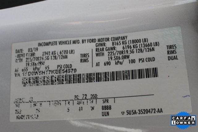 2019 Ford F-550SD XLT