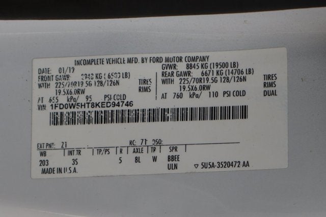 2019 Ford F-550SD XLT