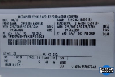 2019 Ford F-550SD XLT