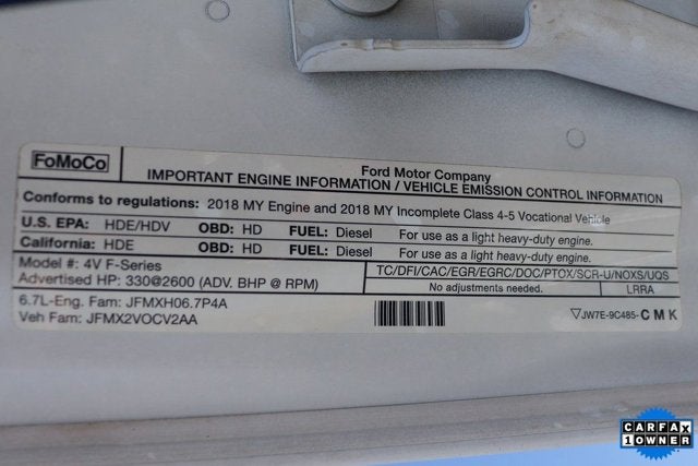 2018 Ford F-550SD XLT