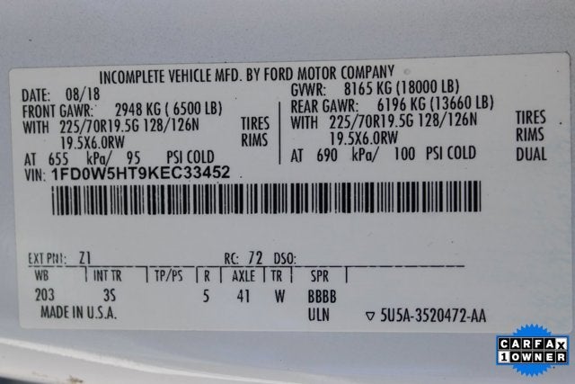 2019 Ford F-550SD XLT