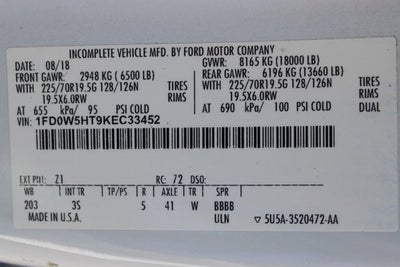 2019 Ford F-550SD XLT