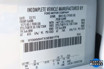 2016 Ford F-550SD XLT