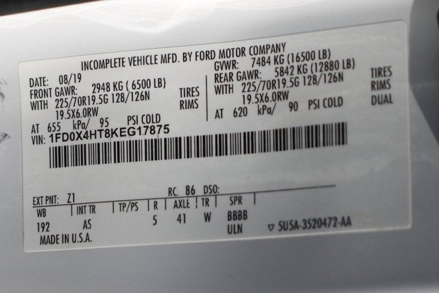 2019 Ford F-450SD XL