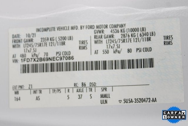 2022 Ford Super Duty F-250 SRW XL