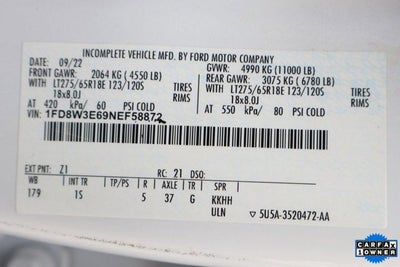 2022 Ford Super Duty F-350 SRW XL