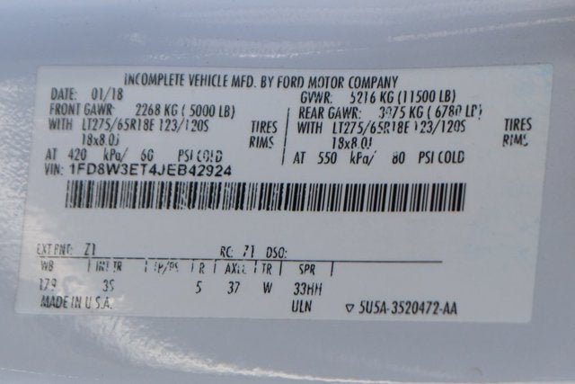 2018 Ford F-350SD XLT