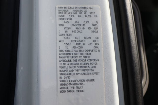 2022 Ford F-350SD XL