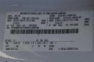 2019 Ford F-350SD XL