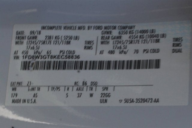 2019 Ford F-350SD XL