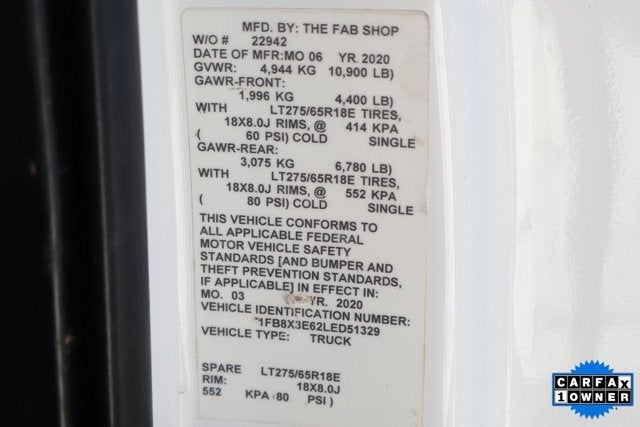 2020 Ford Super Duty F-350 SRW XL