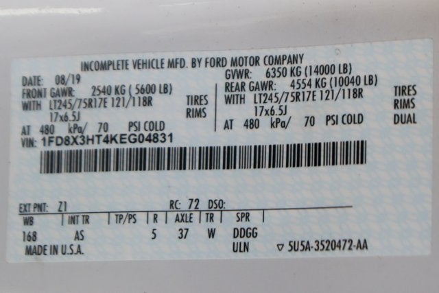 2019 Ford F-350SD XL