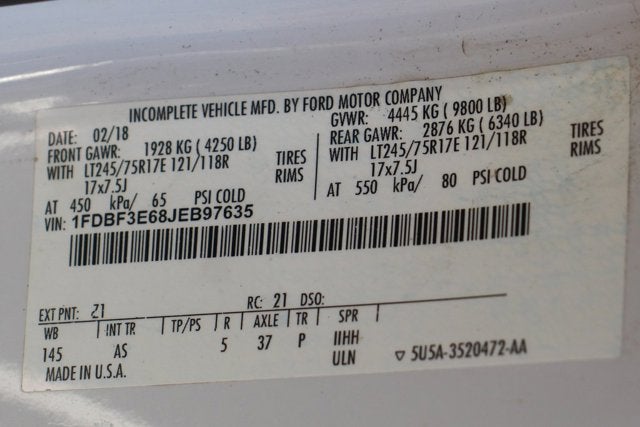 2018 Ford F-350SD XL