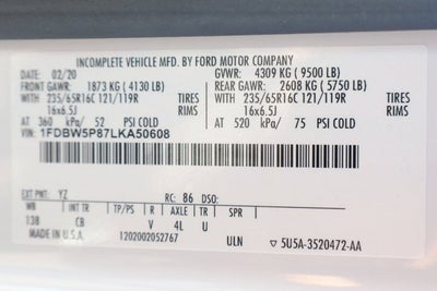 2020 Ford Transit-350 Base