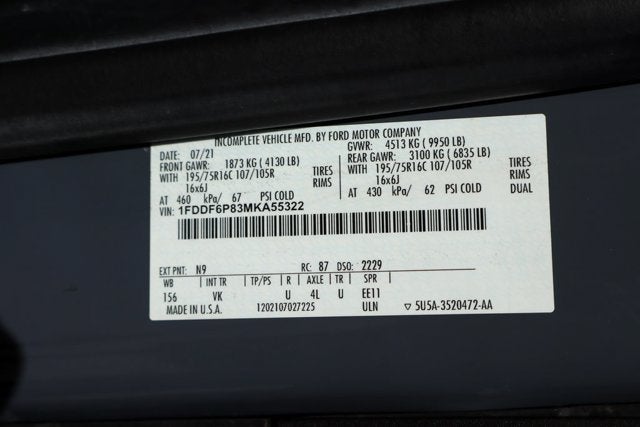 2021 Ford Transit-350 Base
