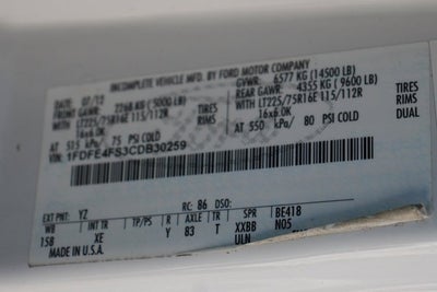 2012 Ford E-450SD Base