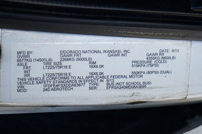 2013 Ford E-450SD Base