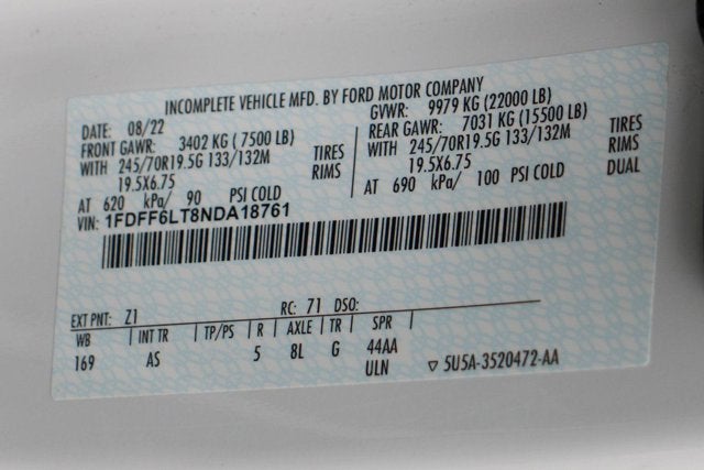 2022 Ford F-600SD XL